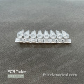 Tubes PCR en plastique avec bouchons